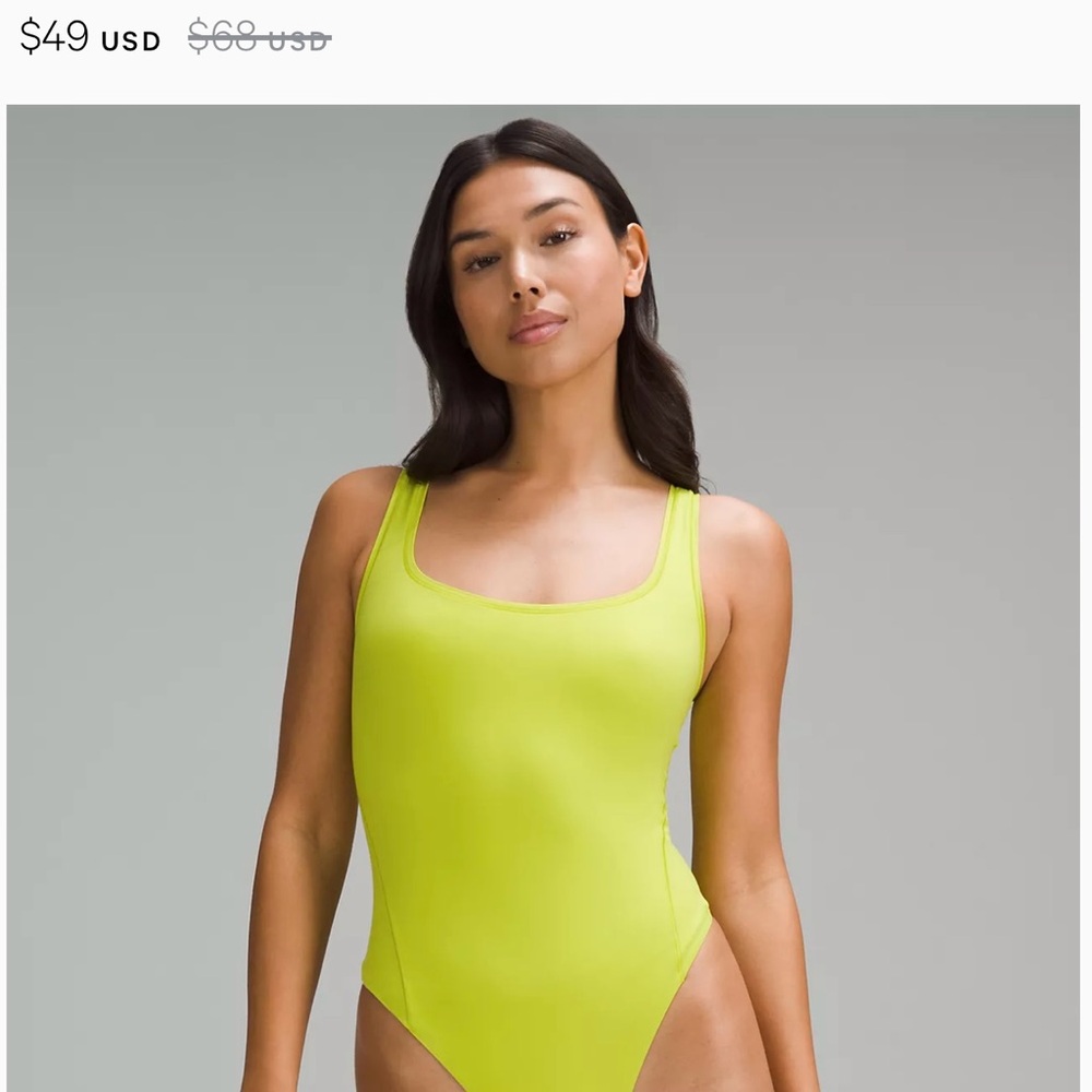Wundermost Ultra-Soft Nulu Square-Neck Sleeveless Bodysuit